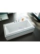 Acrylic rectangular bathtub ExclusiveLine KEO 180x80 cm - 1