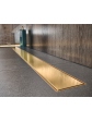 Linear drain with a McAlpine gold siphon, length 60 cm - 5