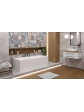 Rectangular acrylic bathtub PrimaLine BELL 150x70 cm - 3