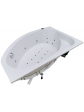 Jacuzzi whirlpool corner bathtub IMPALA 150x85 cm left or right side - 11