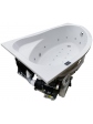 Jacuzzi whirlpool corner bathtub IMPALA 150x85 cm left or right side - 13