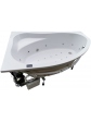 Jacuzzi whirlpool corner bathtub IMPALA 150x85 cm left or right side - 14
