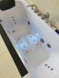 Spa tub with hydromassage 170x75 cm jacuzzi rectangular wall mounted - SGM-KL9103