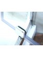Drzwi prysznicowe wnękowe uchylne dwuskrzydłowe DUO ACTIVE 110x190 cm - 6